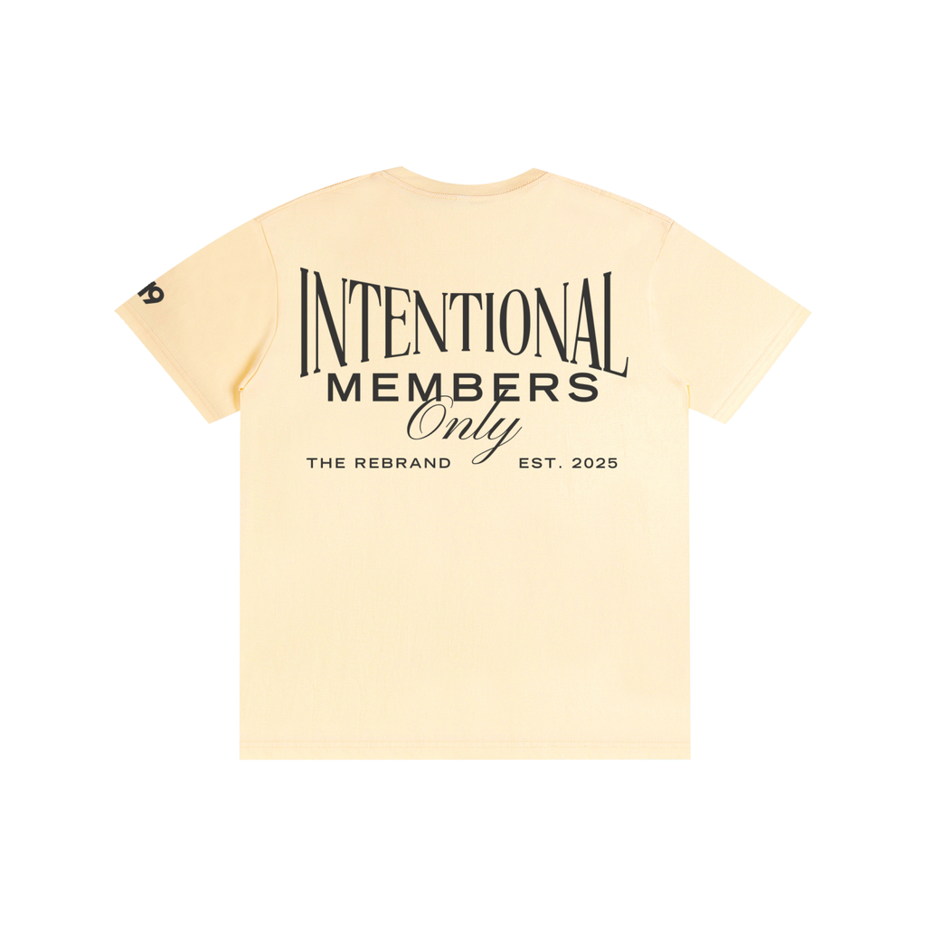 The Members Only SS Tee | Light Mode