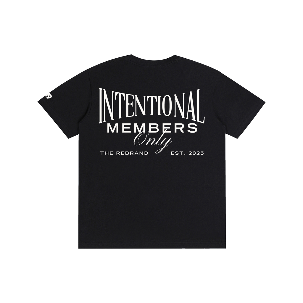 The Members Only SS Tee | Dark Mode