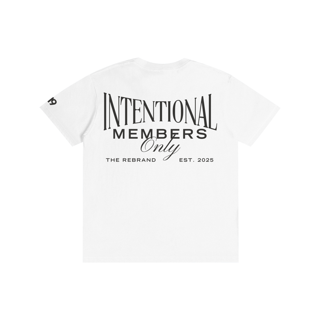 The Members Only SS Tee | Light Mode