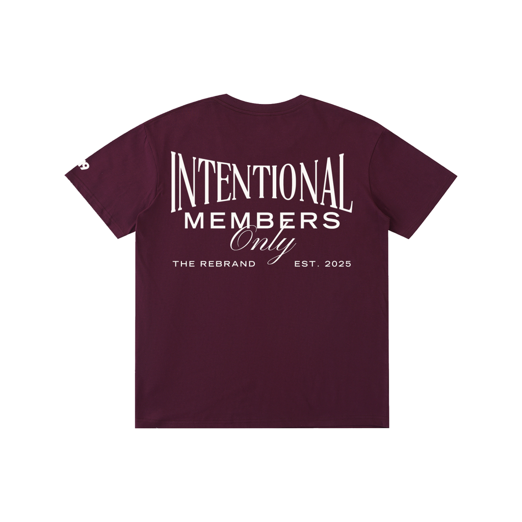 The Members Only SS Tee | Dark Mode